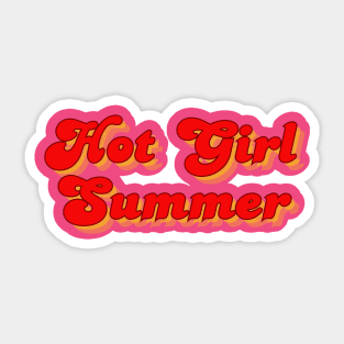 Hot Girl Summer Sticker